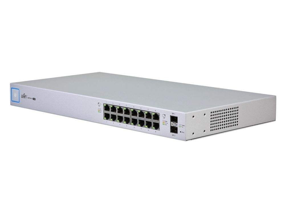 📶 Ubiquiti UniFi managed switch US 16 150W poe+, Computers en Software, Netwerk switches, Verzenden, Zo goed als nieuw