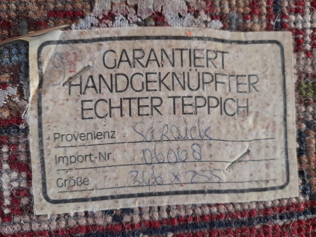 perzisch tapijt, Rouge, 200 cm ou plus, 200 cm ou plus, Comme neuf