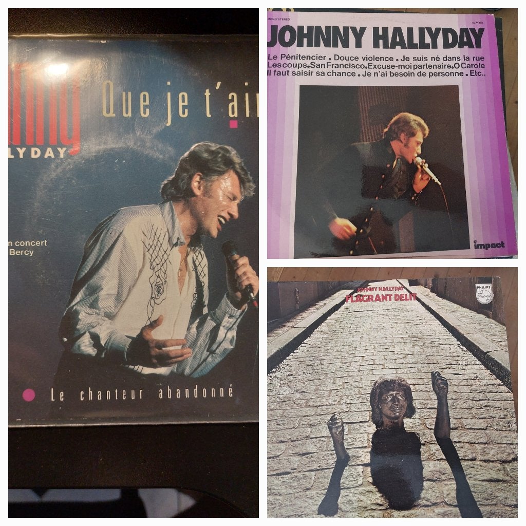 Vinyl Johnny Hallyday, Enlèvement