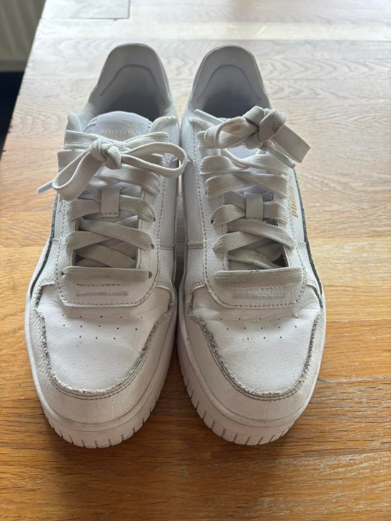 Witte sneakers Puma meisje maat 38, Sport en Fitness, Tennis, Ophalen, Gebruikt, Schoenen, Overige merken