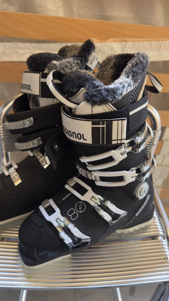 Chaussures de ski femme Rossignol Pure Pro 80, Rossignol, Comme neuf, Enlèvement, Chaussures