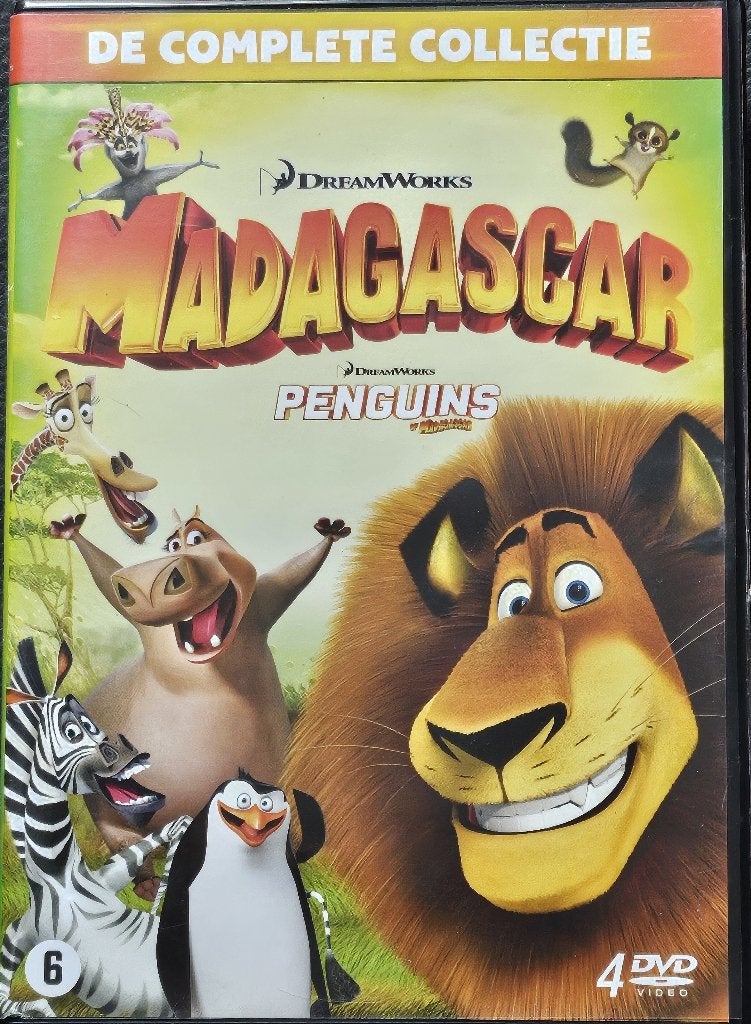 Madagascar Collectie, Cd's en Dvd's, Animatie, Nederlands, Ophalen of Verzenden, Zo goed als nieuw