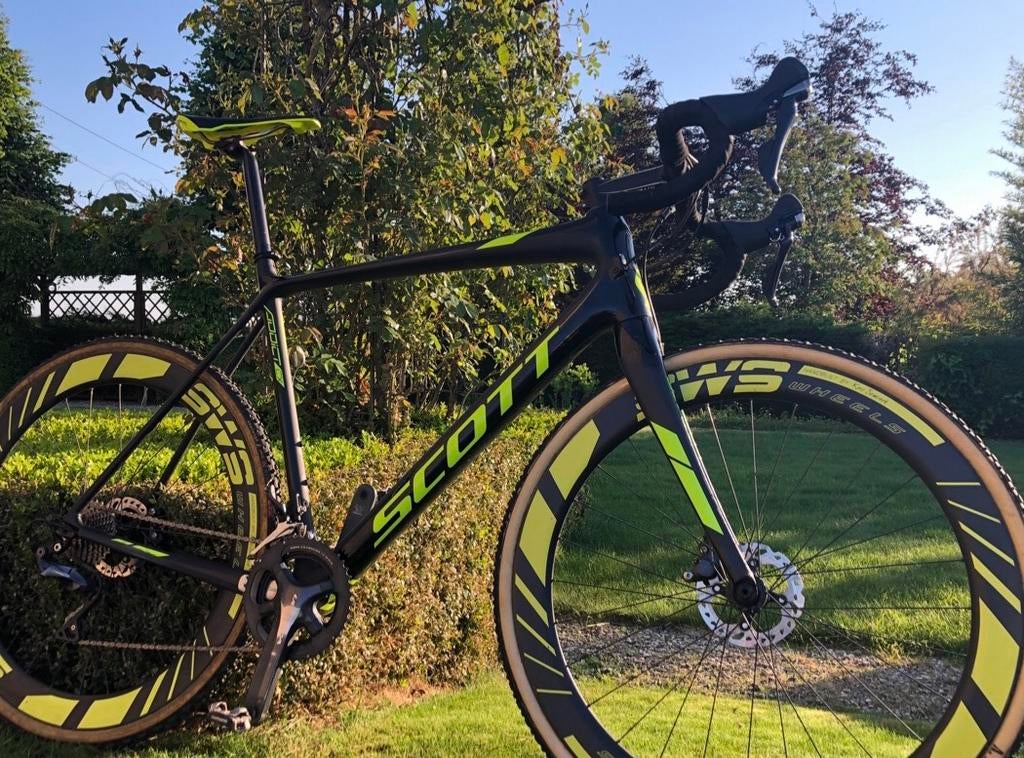 ultraléger SCOTT Vélo de cyclocross Vélo Gravel Route, Enlèvement, Utilisé, Carbone