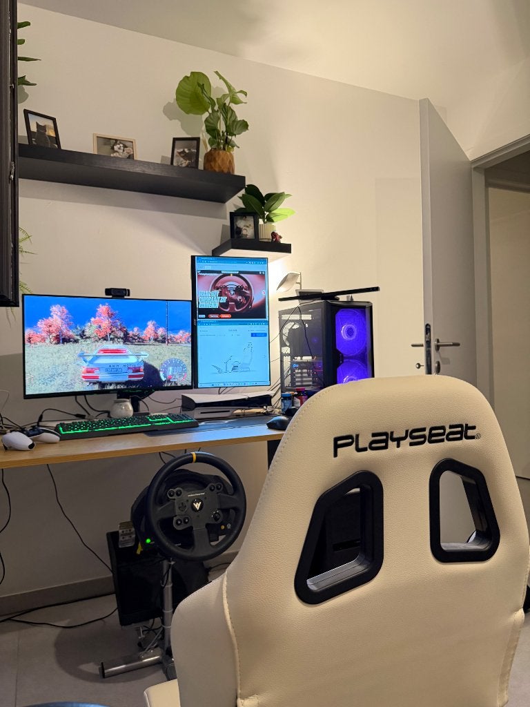 Playseat en Thrustmaster TX Leather Edition, Games en Spelcomputers, Racestuur, Ophalen of Verzenden, Zo goed als nieuw, Thrustmaster