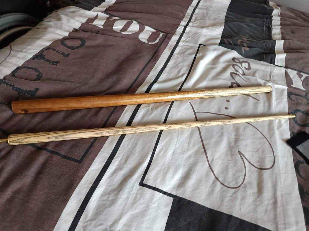 QUEUE DE BILLARD JDH 1/2 NEUF POUR AMERICAIN POOL SNOOKER, Enlèvement, Neuf, Queue ou Boules