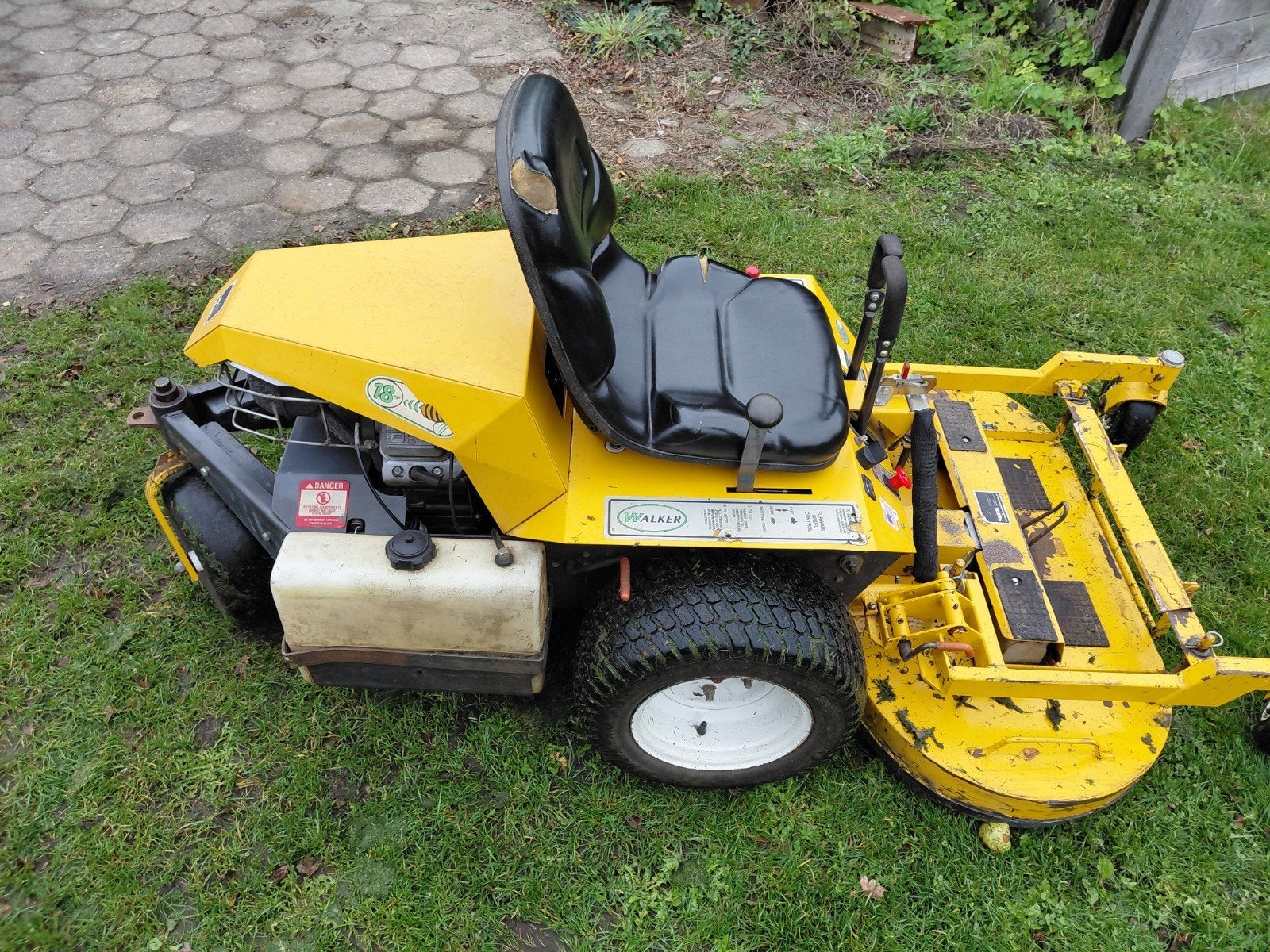 WALKER  ZITMAAIER  ZERO  TURN, Tuin en Terras, Ophalen, Gebruikt, Elektrische starter
