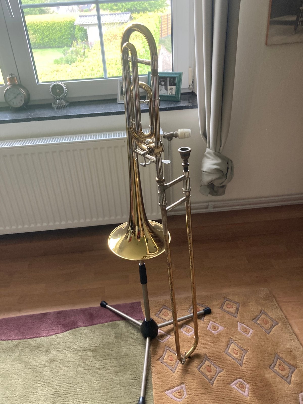 Trombone 42 b bach, Muziek en Instrumenten, Ophalen, Zo goed als nieuw