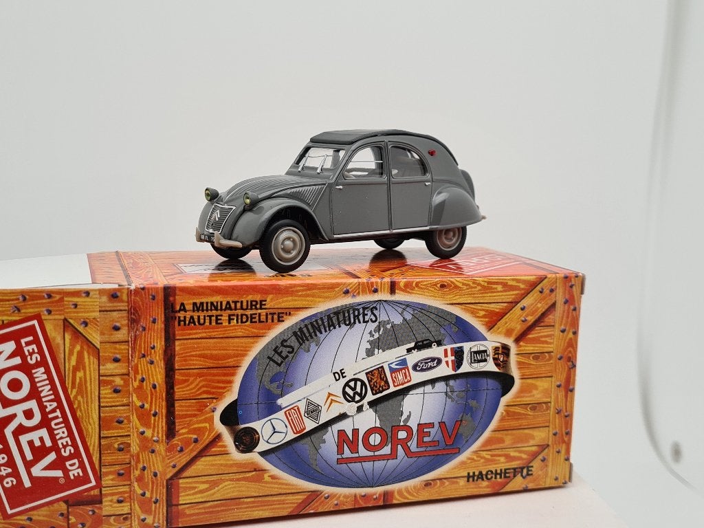Citroën 2CV AZI modèle 1956 - Norev 1/43, Envoi, Comme neuf, Voiture, Norev