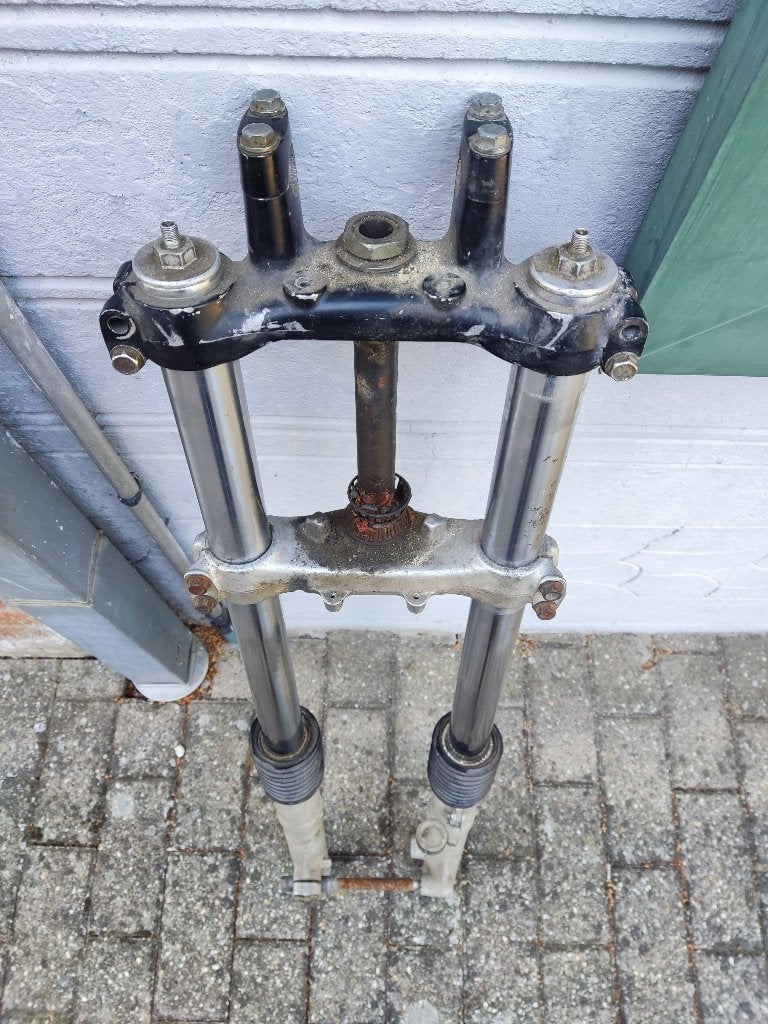 Honda XR 350 voorvork 1983, Motoren, Ophalen, Gebruikt