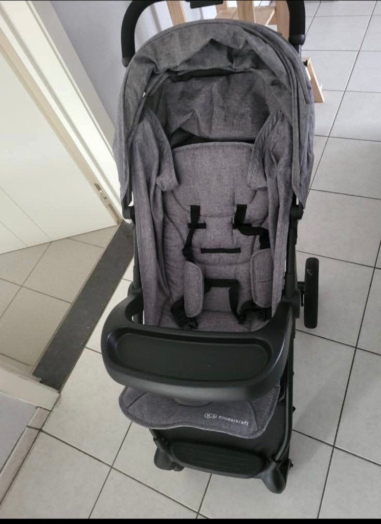 Kinderwagen, Verstelbare duwstang, Zo goed als nieuw, Ophalen, Kinderwagen