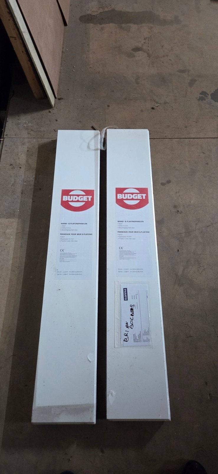 Wand/plafond panelen budget nieuw, Neuf, Moins de 200 cm, Autres essences de bois, Autres types