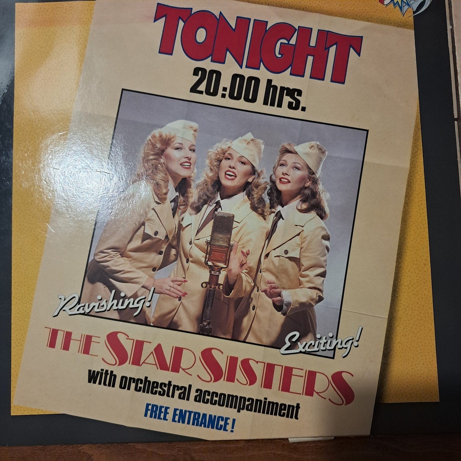 LP LES STAR SISTERS 1983, Enlèvement, LP