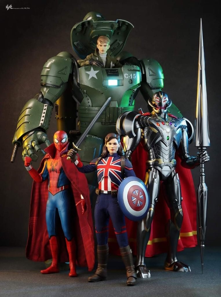 Hot Toys What If ? Lot TMS059, TMS060, TMS063-D44 et TMS058, Enlèvement, Neuf, Humain