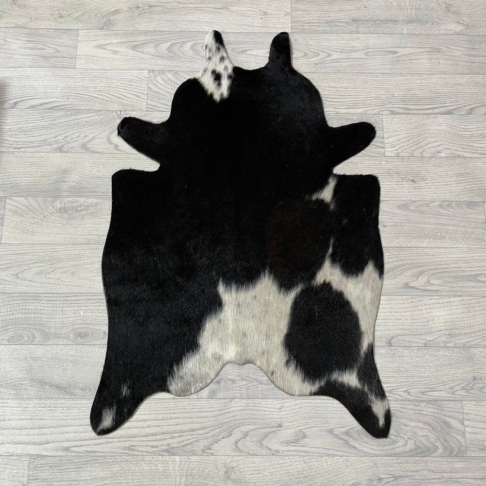 Mini koeienhuid bruin wit zwart 90x60cm #477 | Lederstore, Meerkleurig, Wandkleed, Nieuw, Ophalen of Verzenden