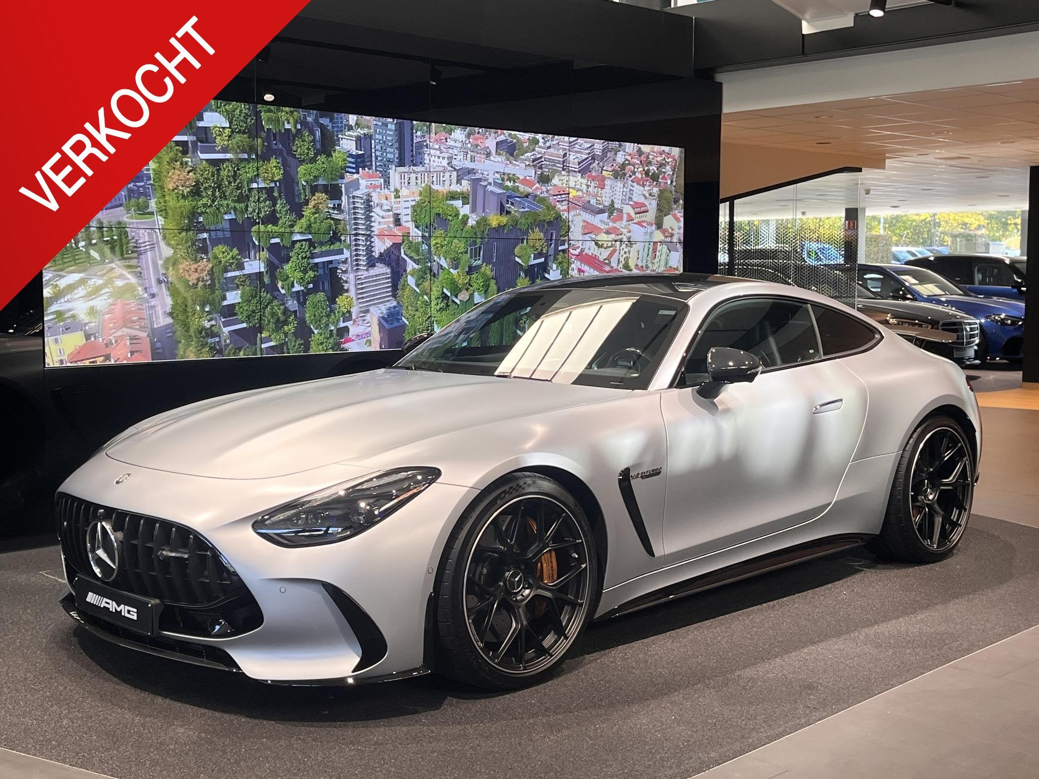 Mercedes-Benz AMG GT Coupé Mercedes-AMG GT 63 S E Performan, Auto's, Automaat, 188 g/km, Stof, Gebruikt