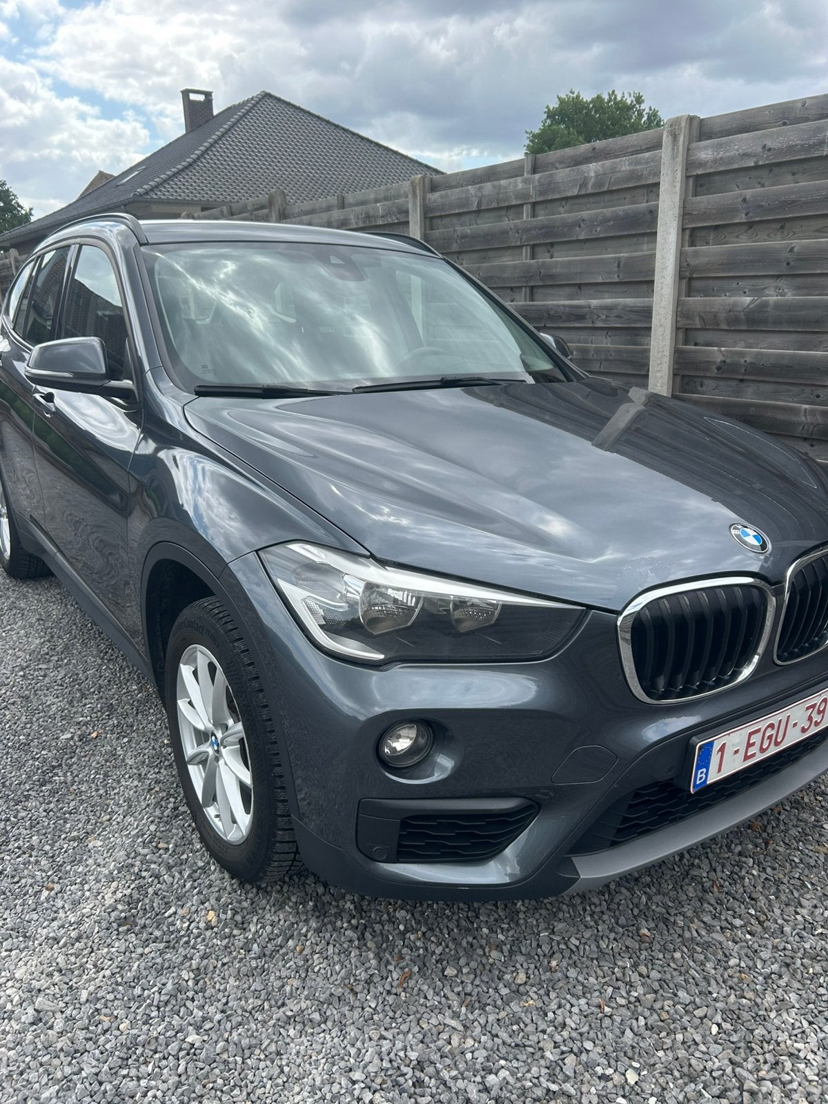 BMW X1 Diesel 2018, Autos, BMW, X1, Argent ou Gris, Achat, Boîte manuelle