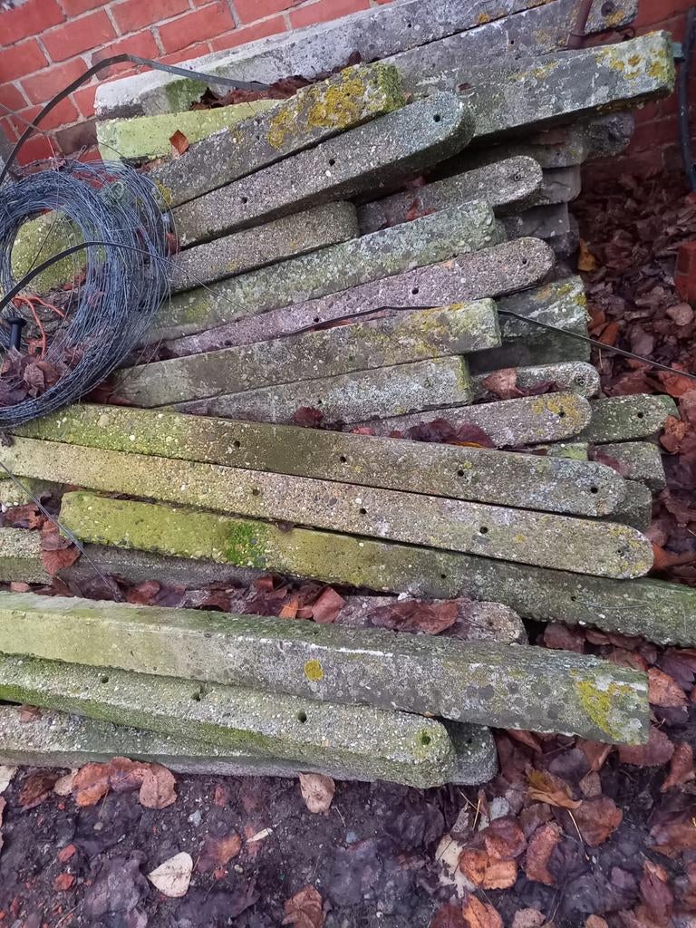 Weide palen, Ophalen