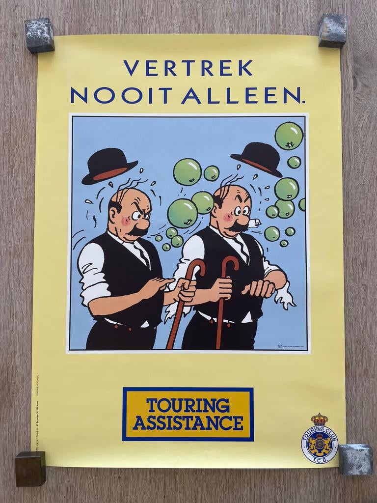 Kuifje - Hergé - 1992 Touring, Enlèvement ou Envoi, Comme neuf