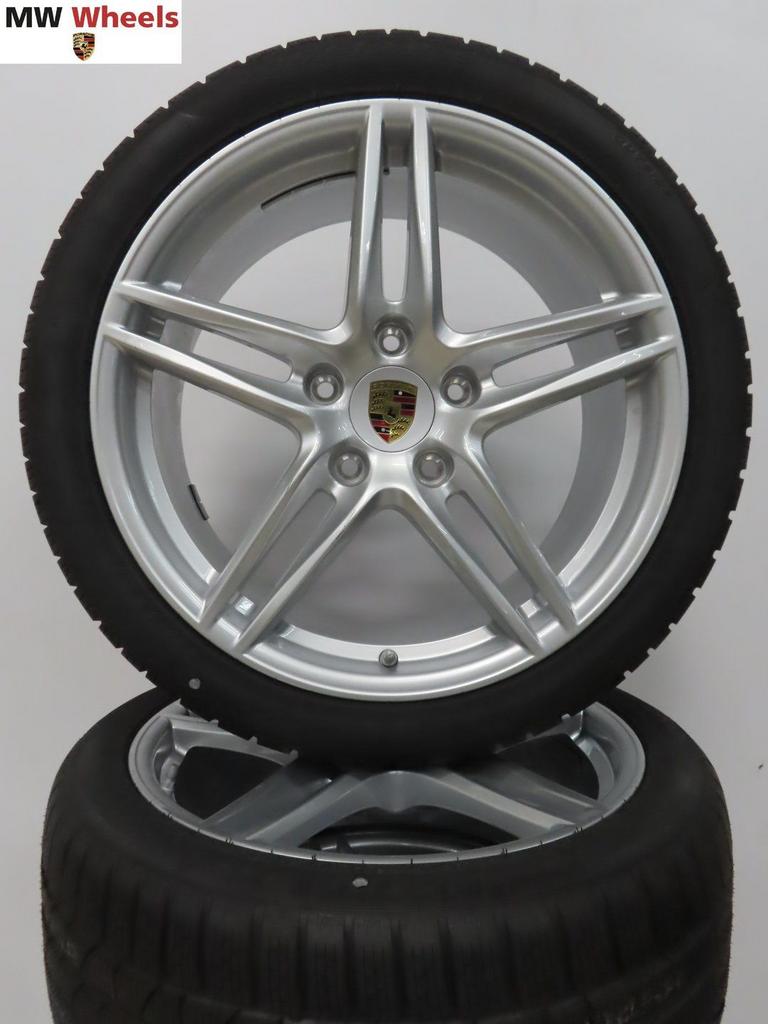 Porsche 19 inch velgen 911 991 MKII 4 en 4S winterbanden, Auto-onderdelen, Banden en Velgen, 19 inch, -, -, Banden en Velgen