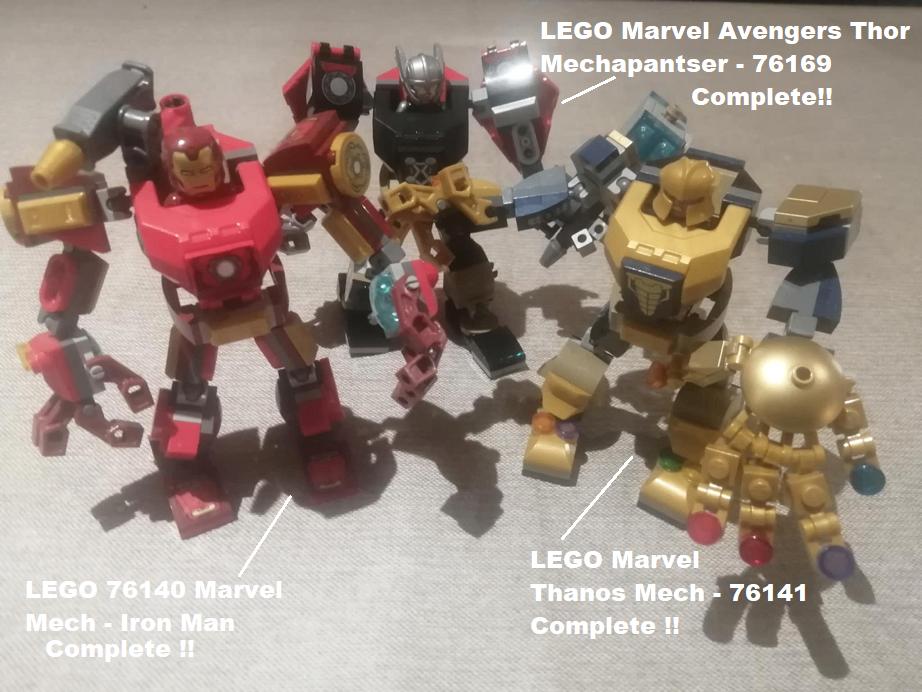 Lego Marvel / 3 X Mech, Enfants & Bébés, Jouets | Duplo & Lego, Neuf, Lego, Ensemble complet, Plusieurs sets, Marvel, Enlèvement ou Envoi