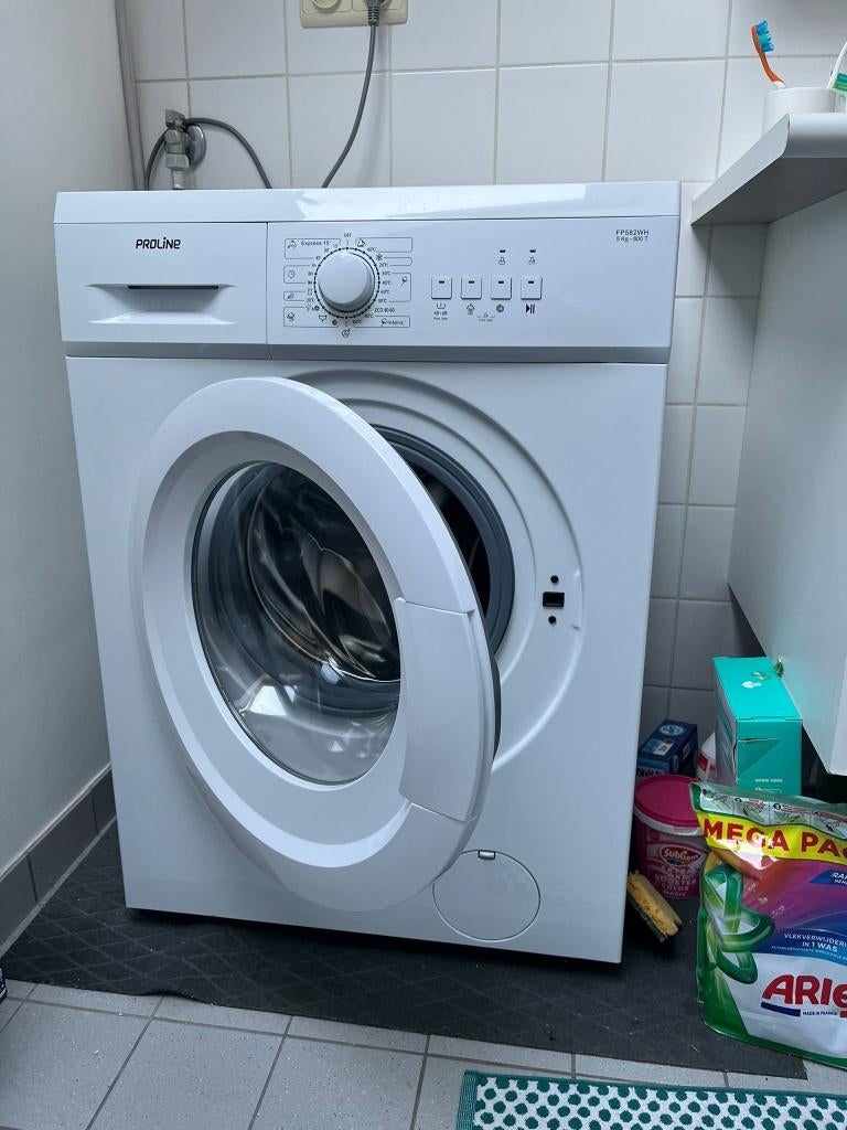 Machine à laver PROLINE FP580DWH, Electroménager, 4 à 6 kg, Programme lavage à la main, Chargeur frontal, Enlèvement