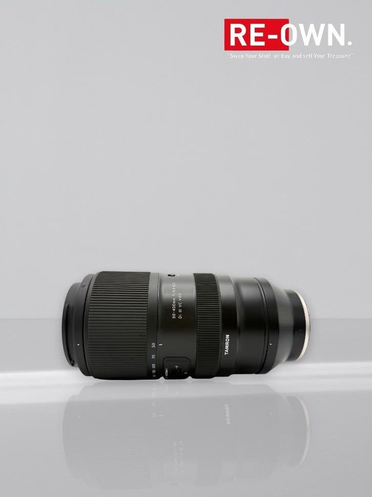 TAMRON 50-400MM F/4.5-6.3 VXD | TOPSTAAT | DOOS | SONY E, Audio, Tv en Foto, Sony E-mount, ,, TAMRON, Zo goed als nieuw