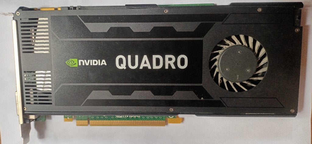 3 nVidea Quadro grafische kaarten, Computers en Software, Ophalen of Verzenden, Gebruikt, GDDR5, Nvidia