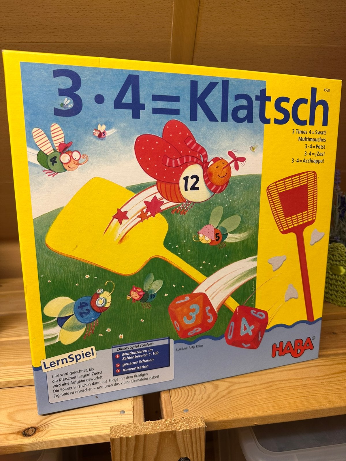 Haba 3.4 = Klatsch, Ophalen, Zo goed als nieuw