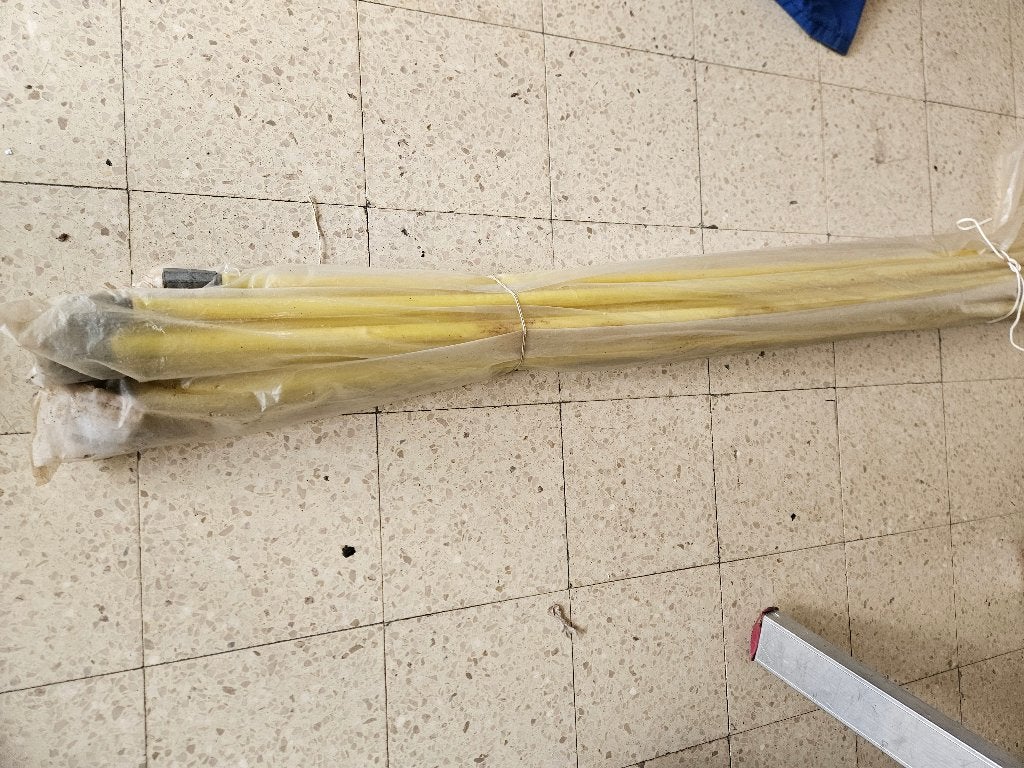 Schoorsteenveegstokken 15 stuks, Ophalen, Zo goed als nieuw