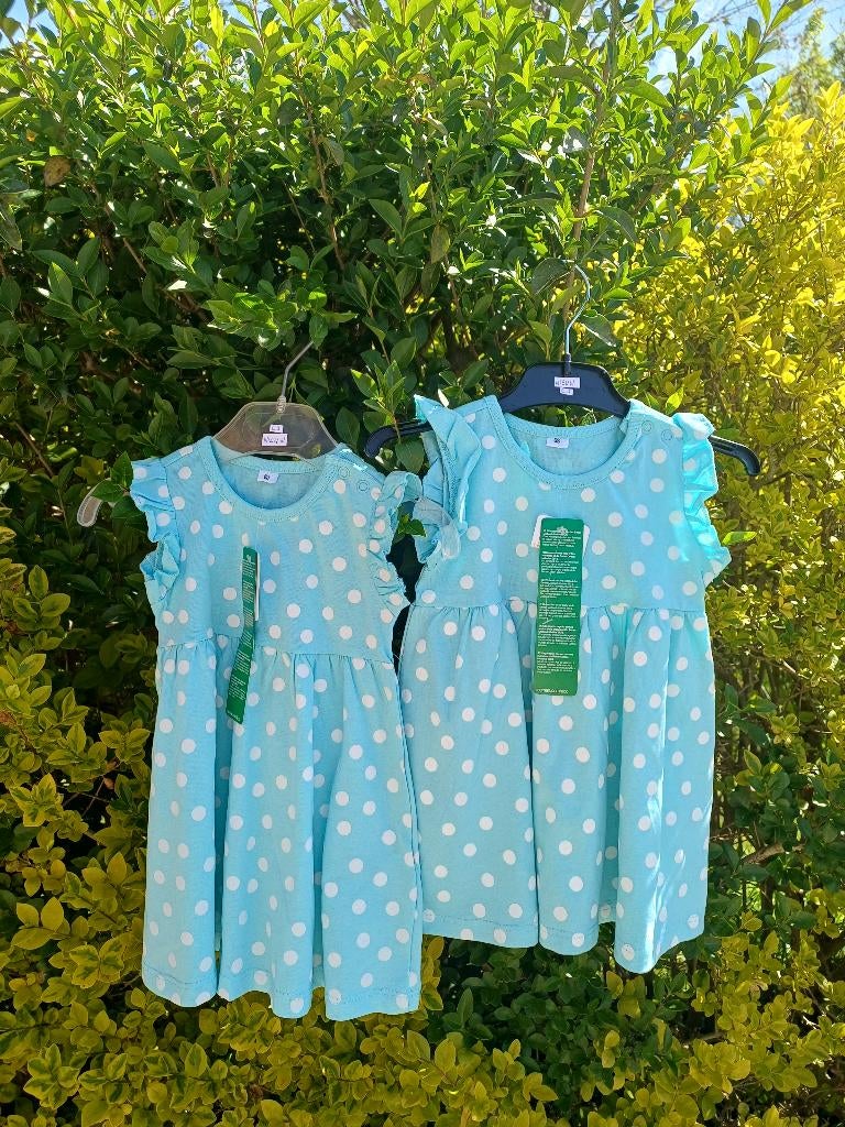 2 jurkjes maat 68 Zeeman, Kinderen en Baby's, Babykleding | Maat 68, Zeeman, Meisje, Jurkje of Rokje, Nieuw