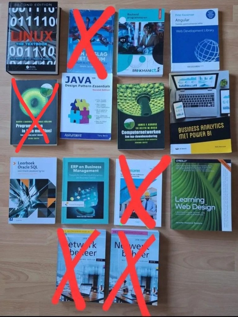 Studieboeken Bachelor Informatica en programmeren, Boeken, Ophalen, Zo goed als nieuw, Overige onderwerpen