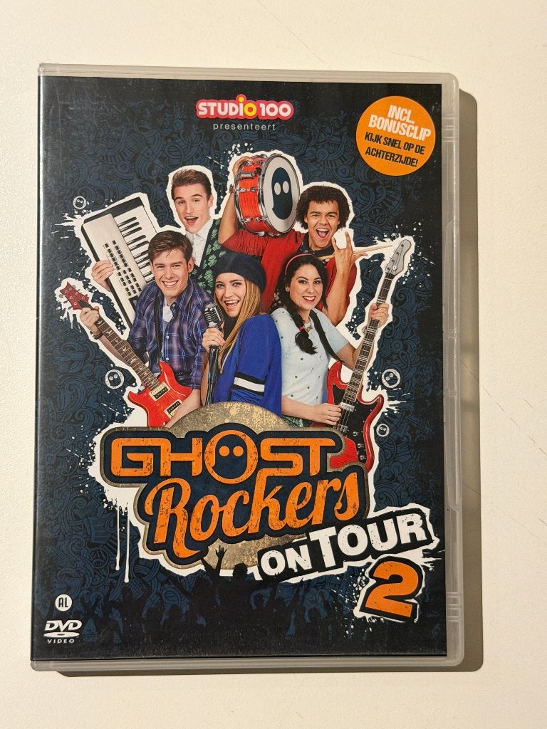 Ghost Rockers on Tour 2 (DVD) Studio 100, Cd's en Dvd's, Gebruikt, Alle leeftijden, Show, Avontuur
