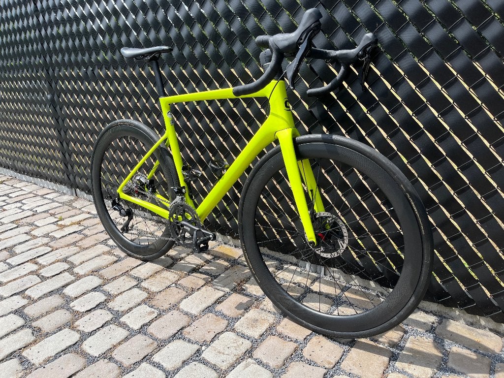 Cannondale Supersix EVO 56 zonder wielset, Fietsen en Brommers, Ophalen, Carbon, Heren, Zo goed als nieuw