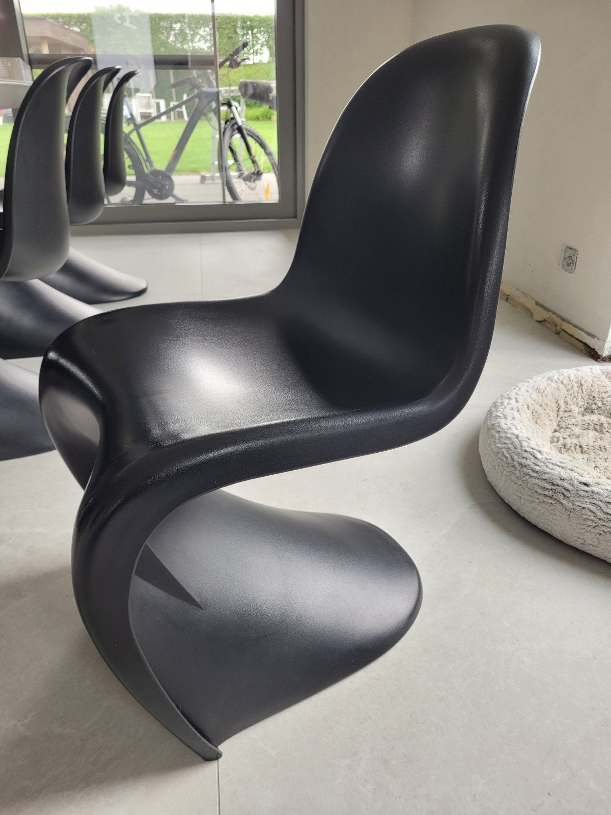 Verner Panton S chairs, 8 stuks!, Ophalen
