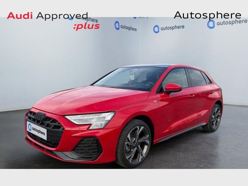 Audi A3 Sportback A3 Sportback 30 TFSI MHEV S line S tronic, Auto's, Audi, Automaat, Navigatiesysteem, Stadsauto, 126 g/km