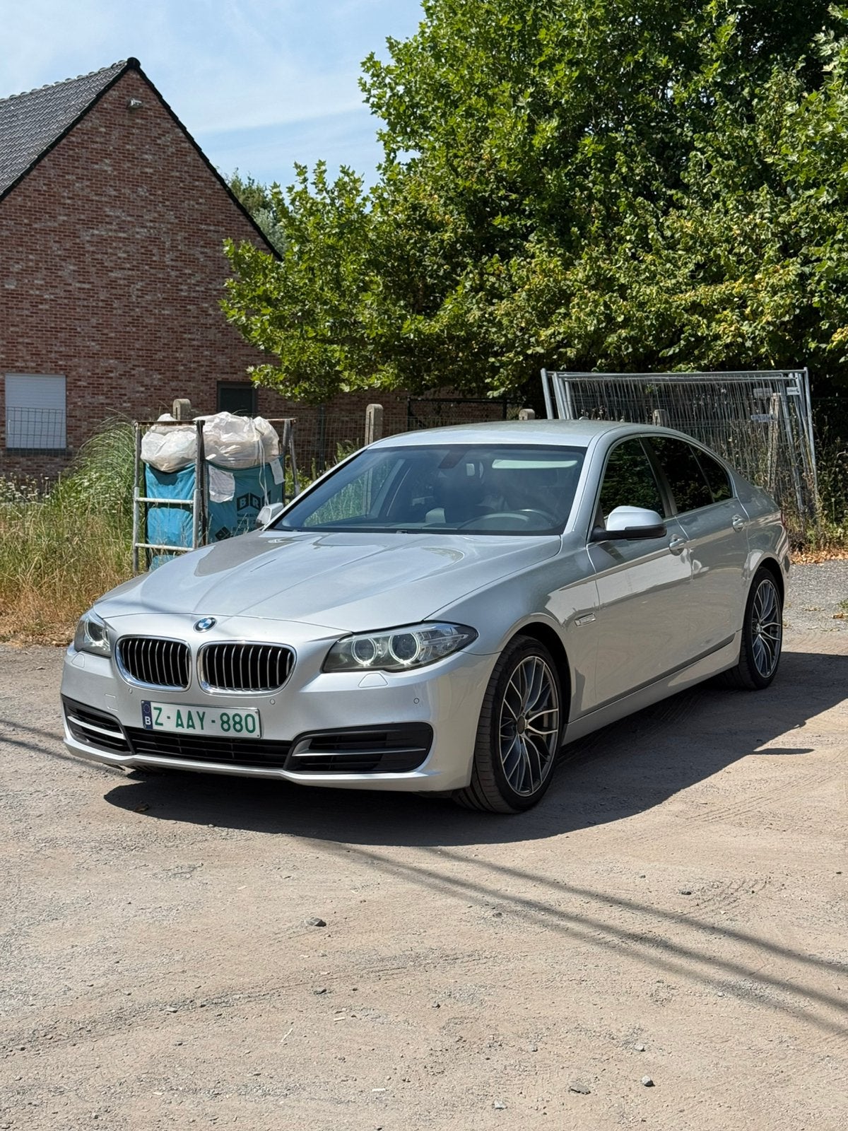 BMW 518D 08/2013 Nieuwe ketting-turbo-koppeling, Auto's, Bedrijf, Leder, Te koop