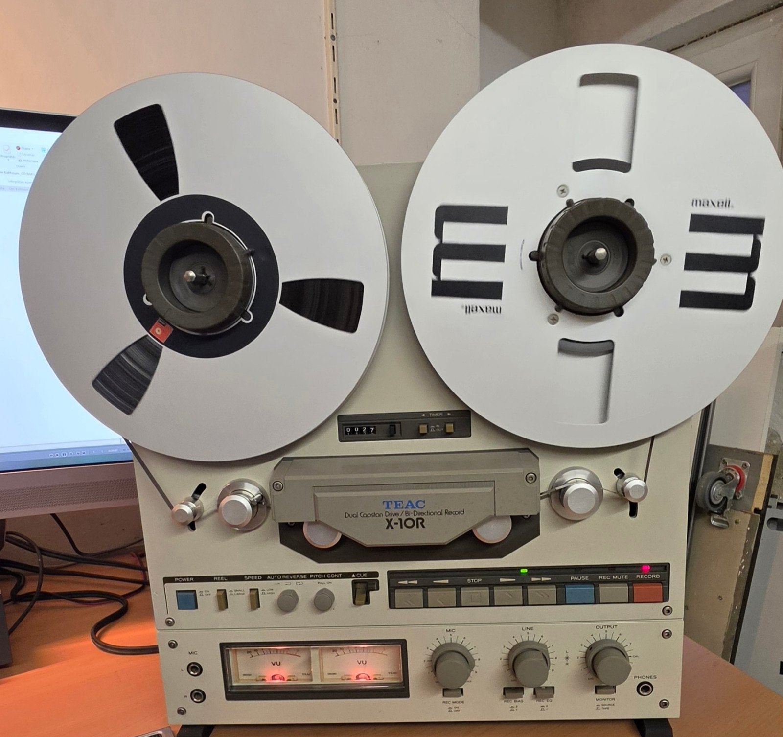teac x10r magnétophone bobine bande  magnétique, Audio, Tv en Foto, Bandrecorder, Ophalen, Bandrecorder