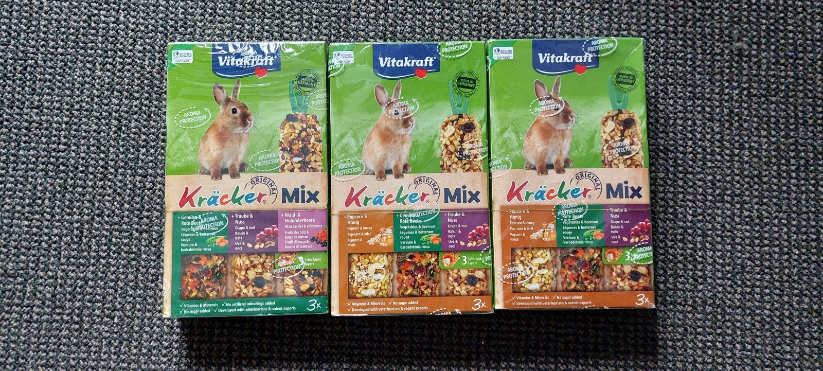 Vitakraft kracker mix Knaagstokken voor knaagdieren, Animaux & Accessoires, Rongeurs & Lapins | Accessoires, Enlèvement, Neuf