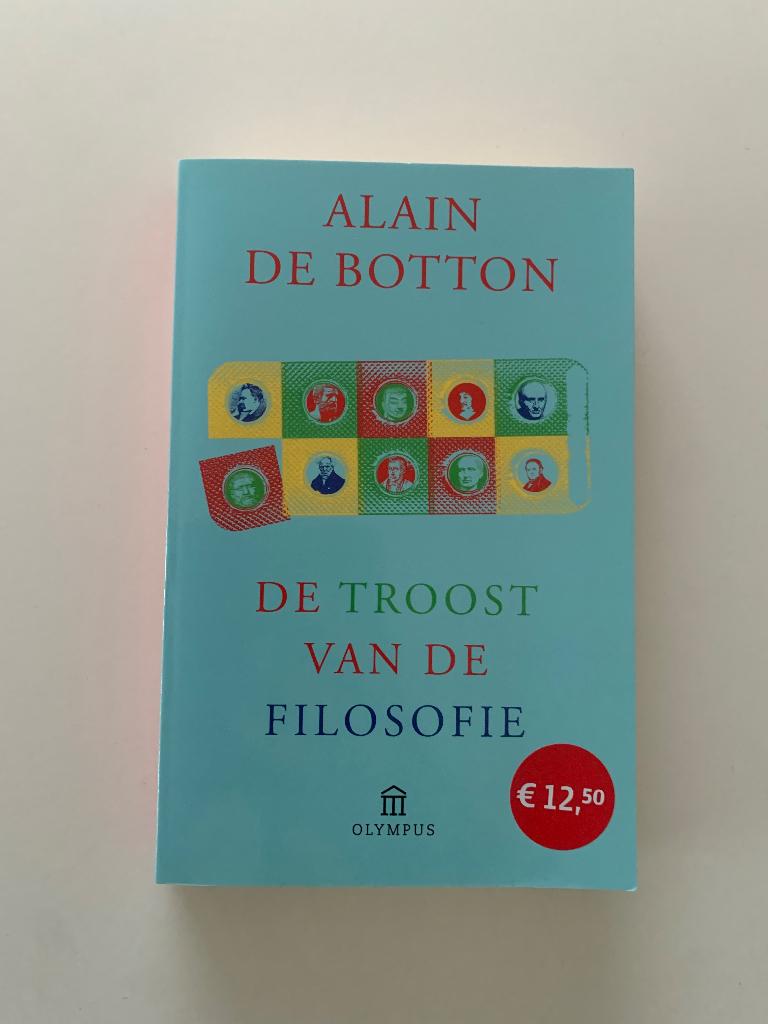 De troost van de filosofie Alain de Botton, Boeken, Ophalen of Verzenden, Nieuw