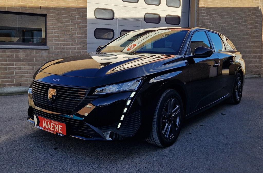 Peugeot 308 SW 1.2 Turbo Active Pack, Auto's, Peugeot, 0 kg, 0 cilinders, Zwart, Bedrijf