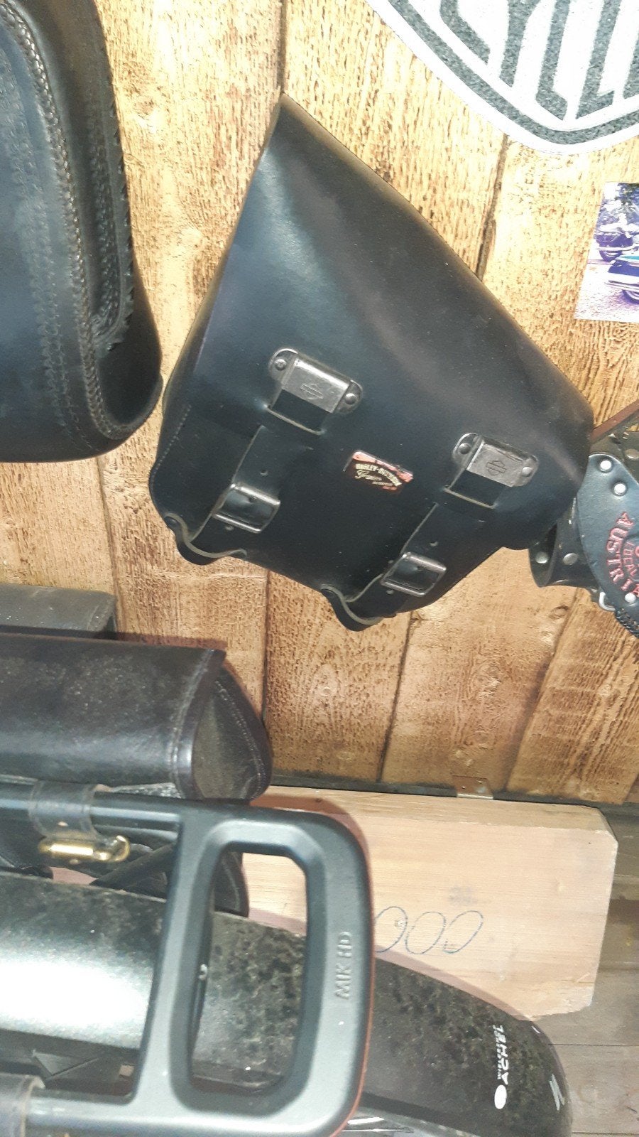 Harley swingarmtas origineel, Motoren, Ophalen