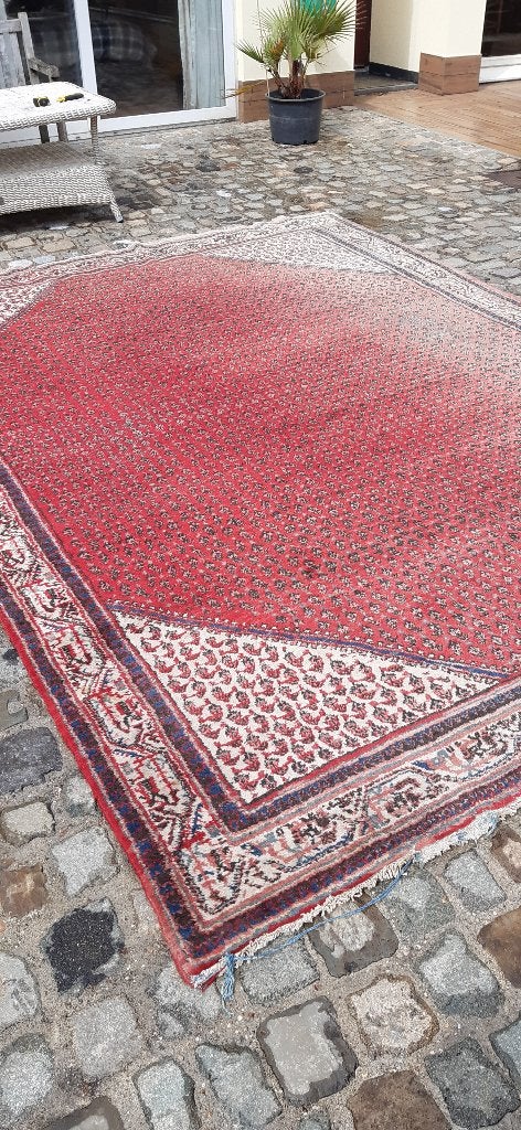 Antiek oosters tapijt., Enlèvement, Utilisé, Textile, Oriental