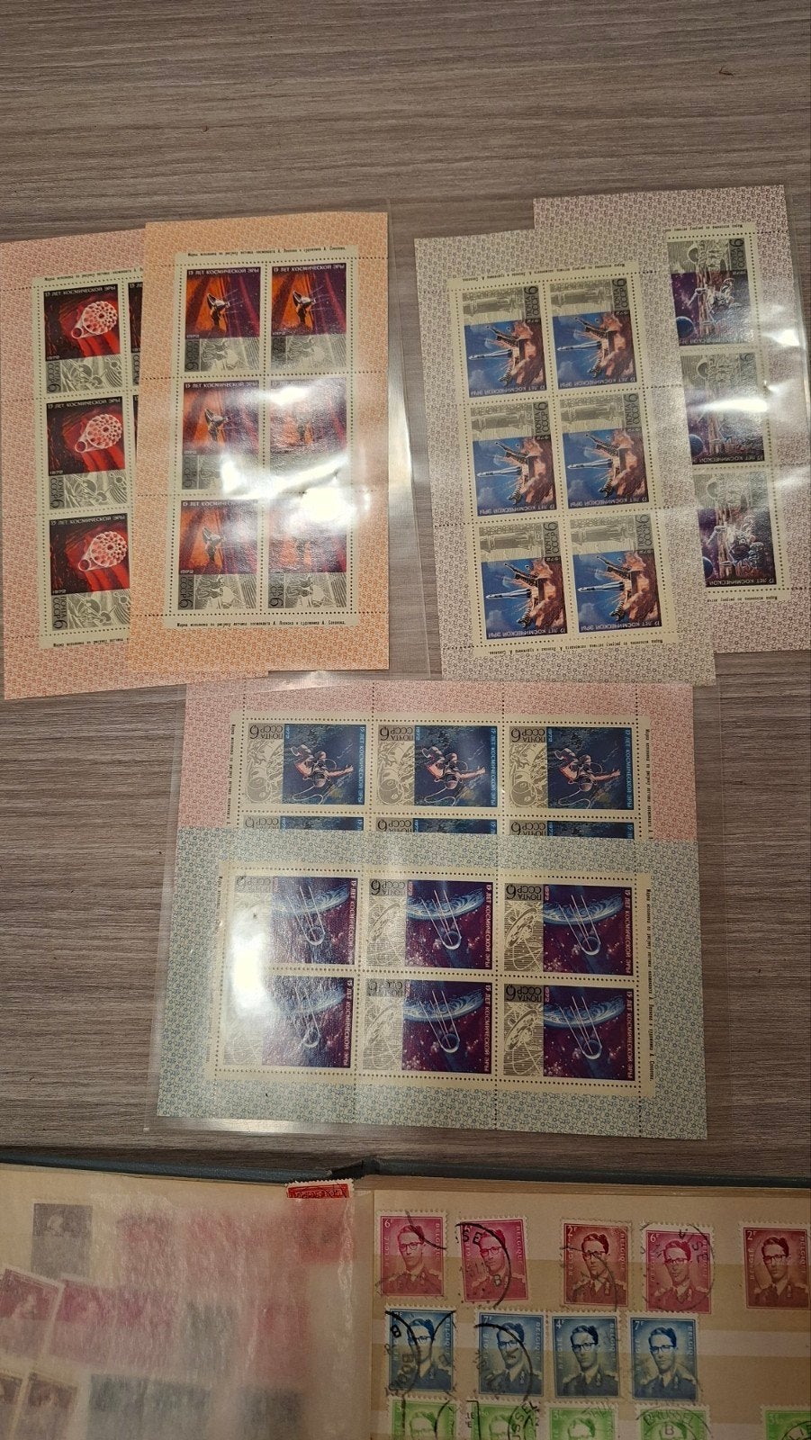 collection timbres, Enlèvement