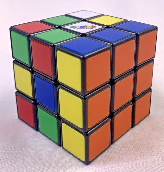Rubik's kubus 3x3 origineel klassieke puzzel hersenkraker, Hobby en Vrije tijd, Denksport en Puzzels, Zo goed als nieuw, Rubik's of 3D-puzzel