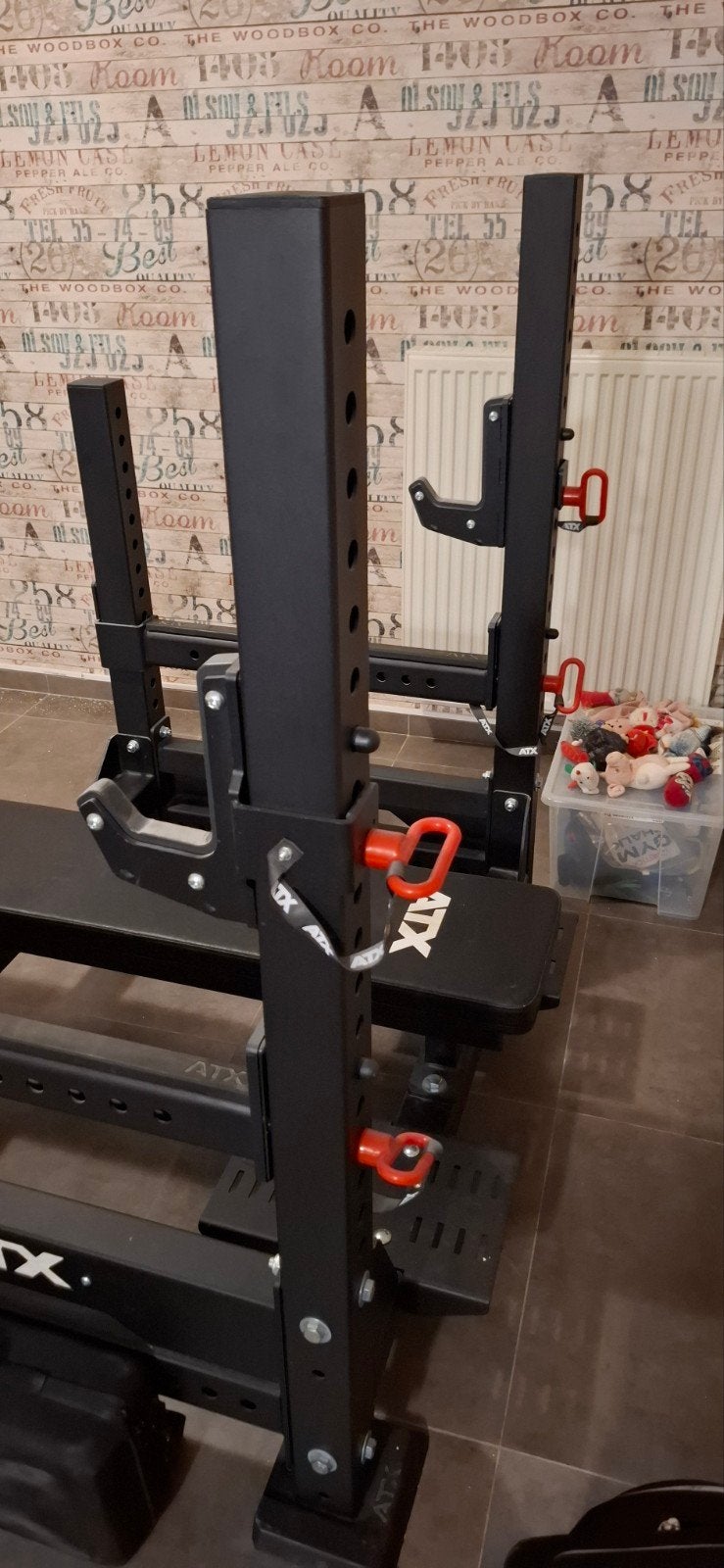 Atx bench rack 800, Sports & Fitness, Enlèvement, Comme neuf, Pectoraux, Banc d'exercice