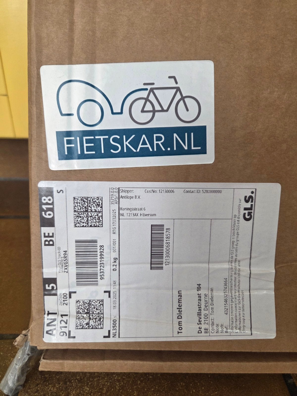 Regenkap Urban Arrow Plus, Fietsen en Brommers, Ophalen, Nieuw, Huif