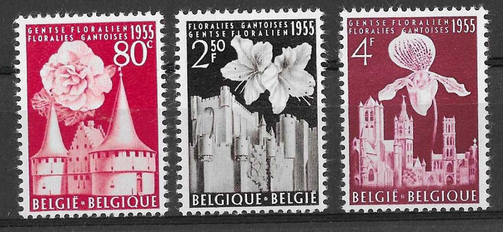 Belgische postzegels - 961/963, Verzenden, Postfris