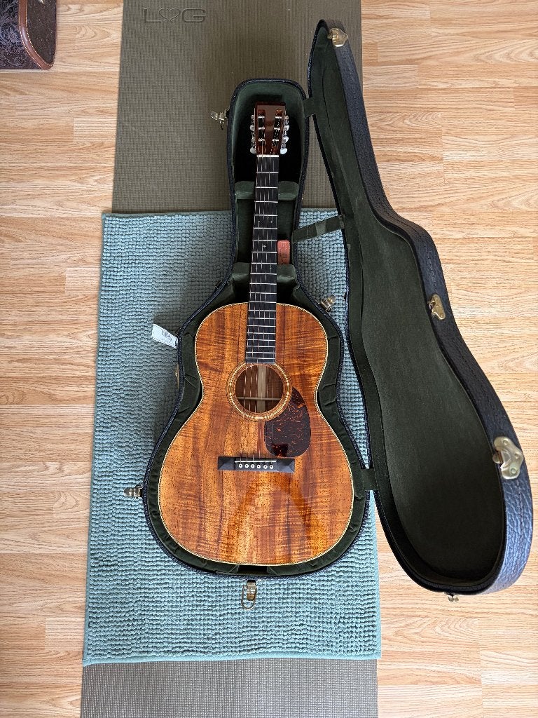 Martin, Muziek en Instrumenten, Ophalen, Zo goed als nieuw, Western- of Steelstringgitaar, Met koffer