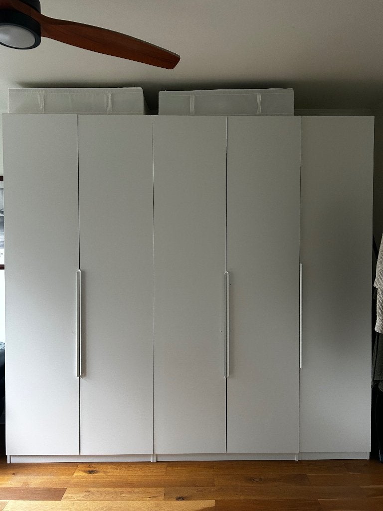 Pax kledingkast, Ophalen, Gebruikt, 200 cm of meer, Wit