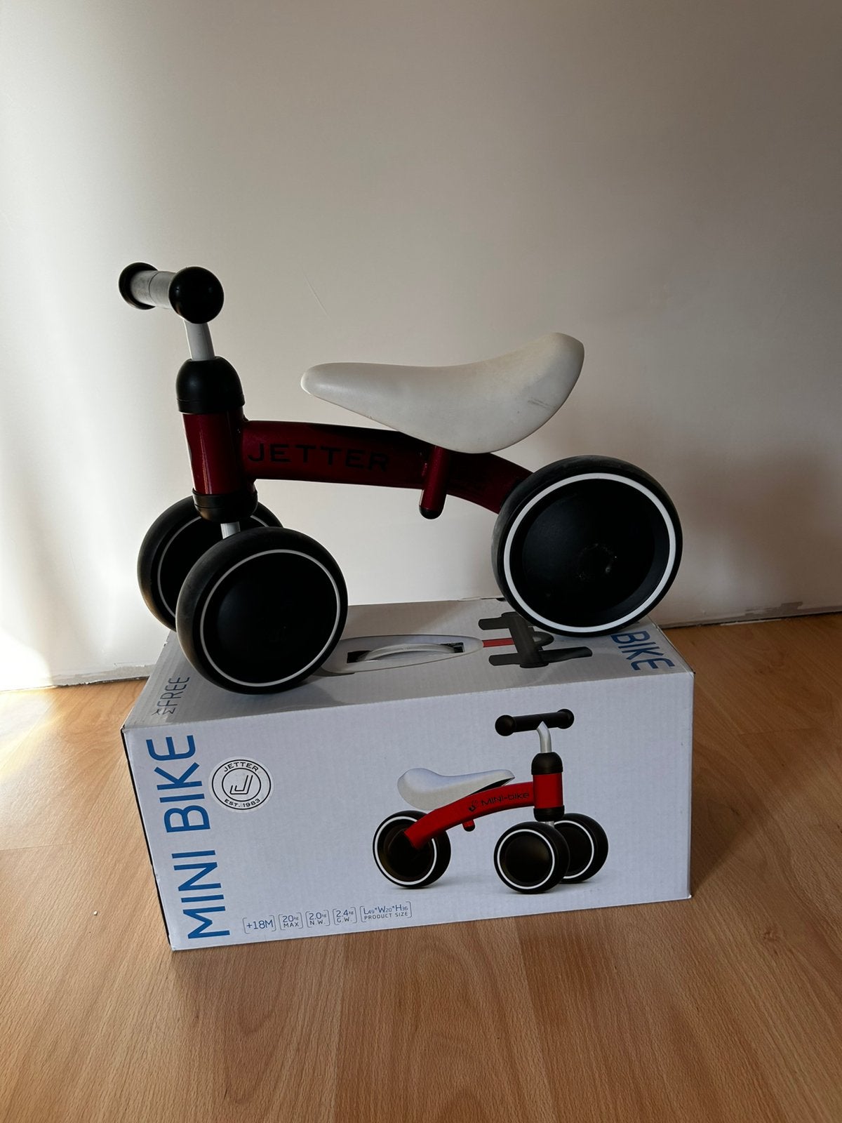 Loopfiets Mini bike, Ophalen, Zo goed als nieuw, Loopfiets